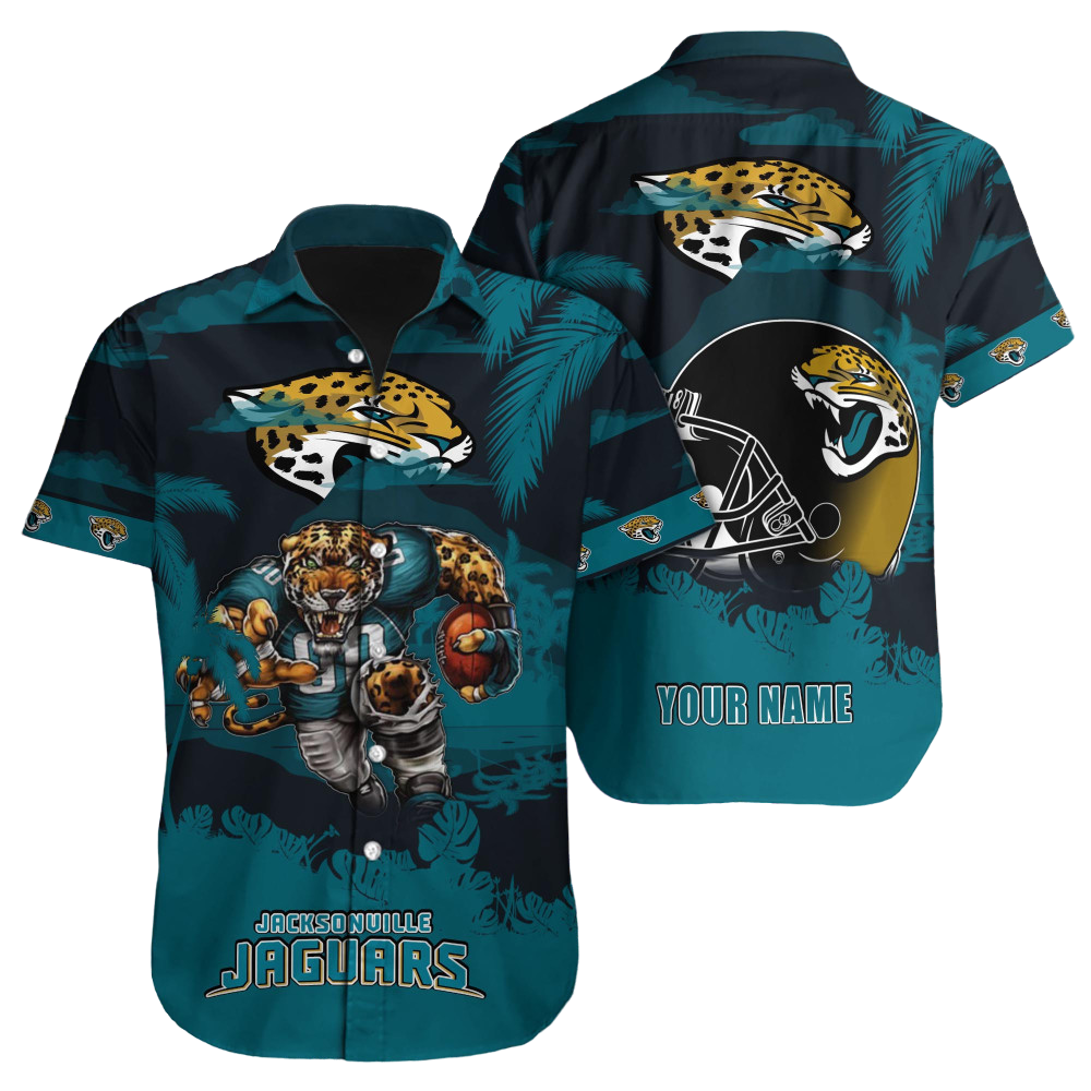 Jacksonville Jaguars Hawaiian Shirt NFL Football Custom Hawaiian Shirt for Men Women Gift For Fans