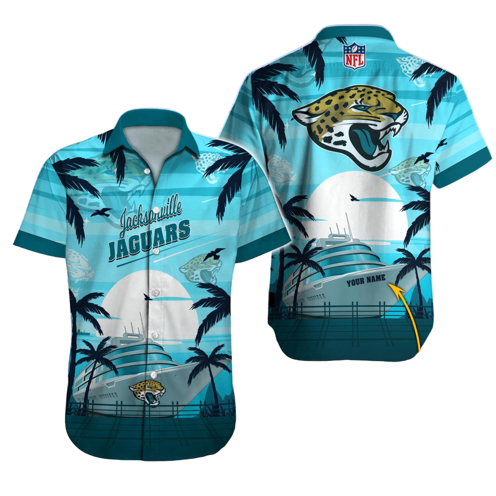 Jacksonville Jaguars Hawaiian Shirt NFL Football Custom Hawaiian Shirt for Men Women Gift For Fans