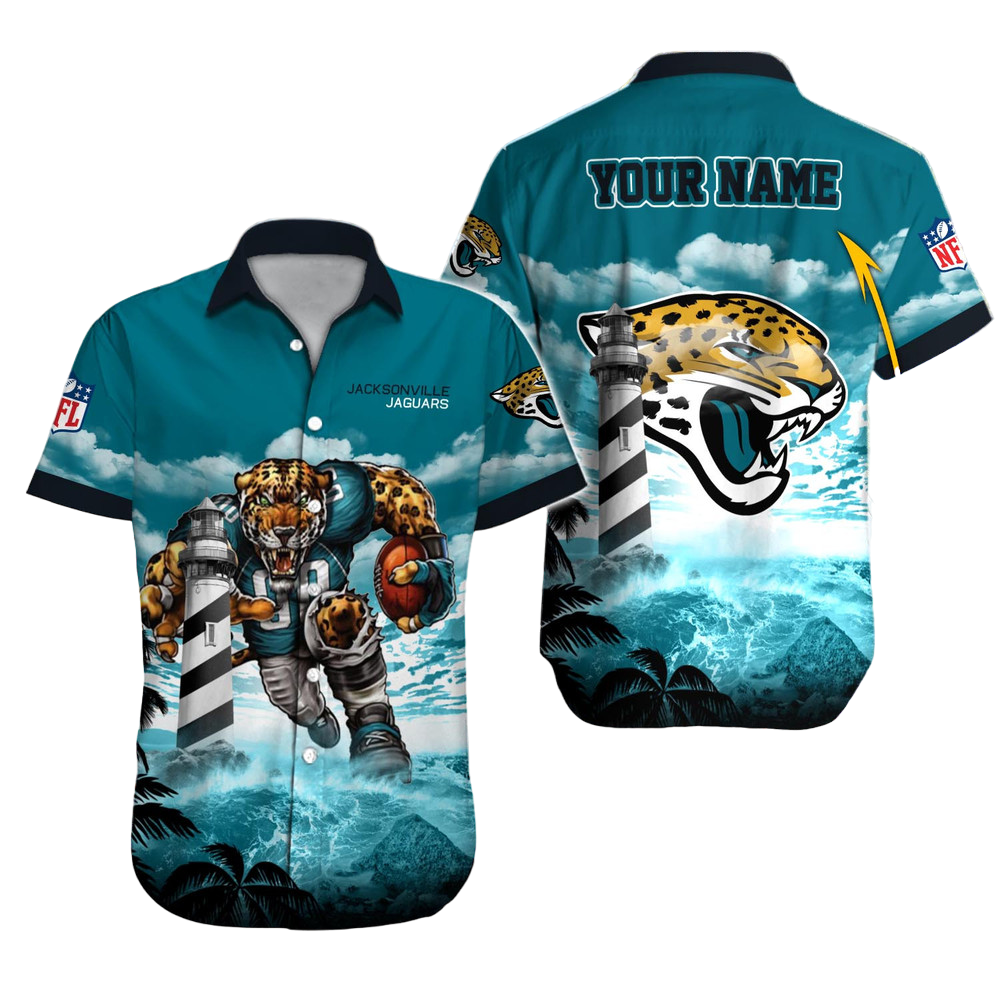 Jacksonville Jaguars Hawaiian Shirt NFL Football Custom Hawaiian Shirt for Men Women Gift For Fans