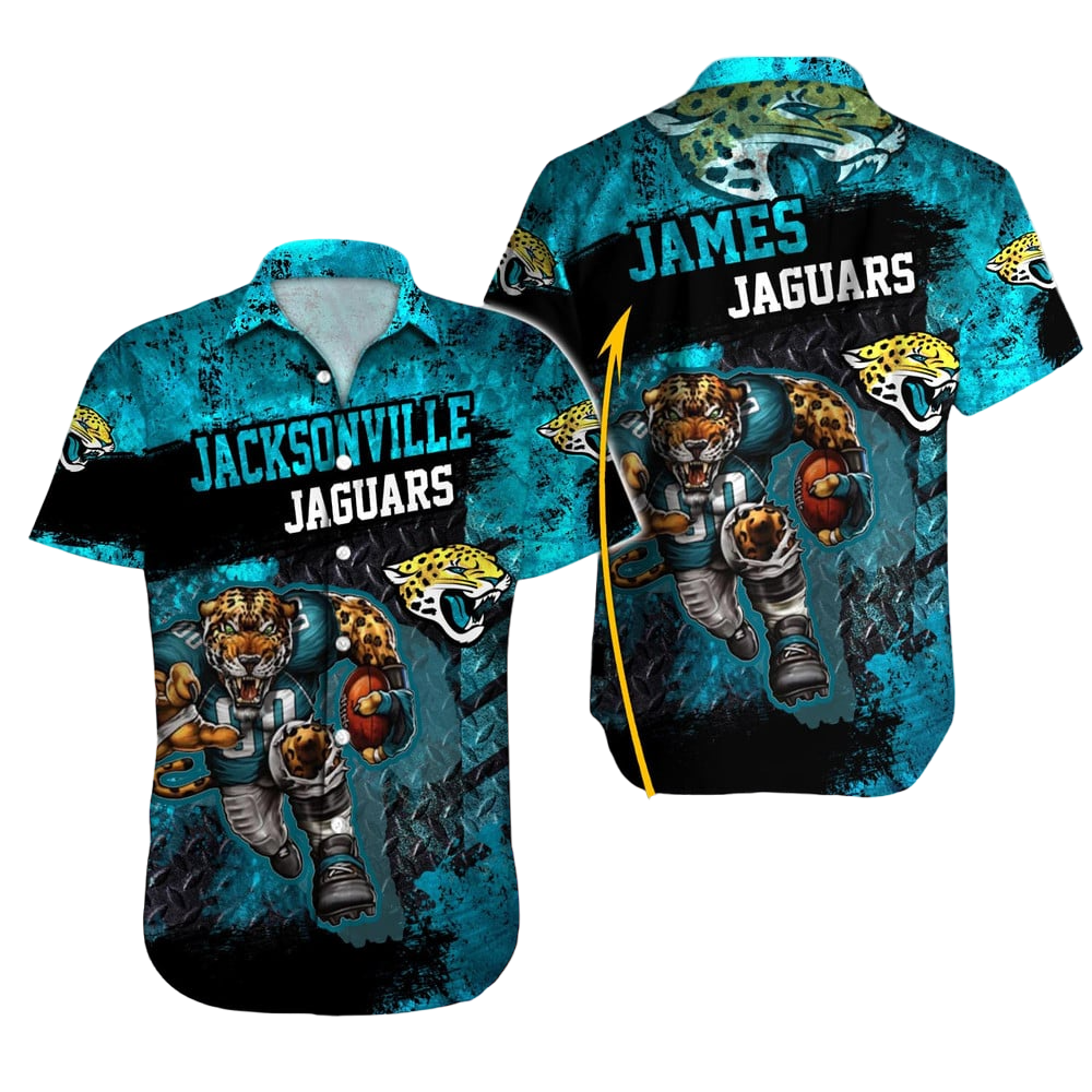 Jacksonville Jaguars Hawaiian Shirt NFL Football Custom Hawaiian Shirt for Men Women Gift For Fans