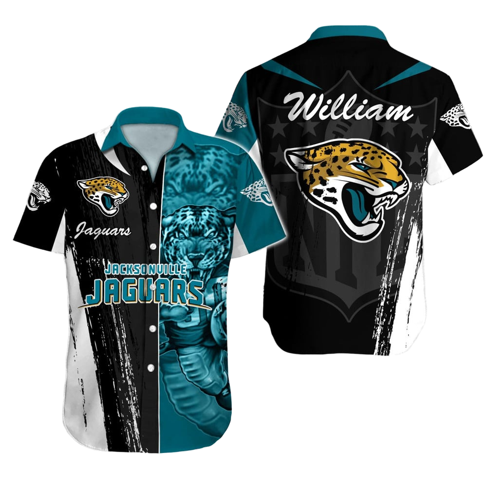 Jacksonville Jaguars Hawaiian Shirt NFL Football Custom Hawaiian Shirt for Men Women Gift For Fans