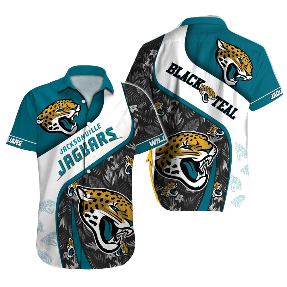 Jacksonville Jaguars Hawaiian Shirt NFL Football Custom Hawaiian Shirt for Men Women Gift For Fans