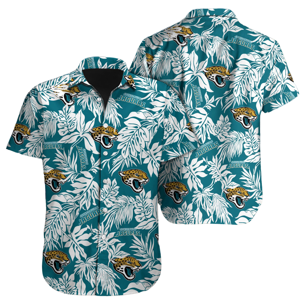 Jacksonville Jaguars Hawaiian Shirt NFL Football Hawaiian Shirt for Men Women Gift For Fans39046