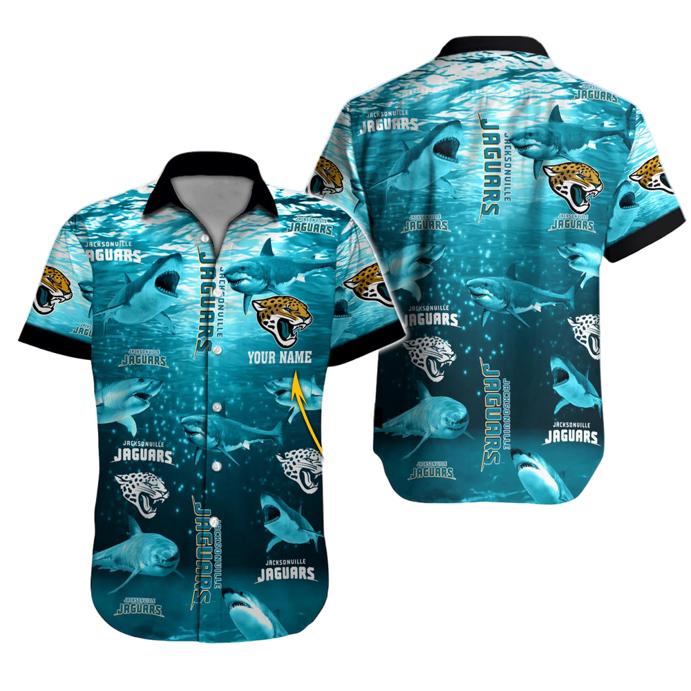 Jacksonville Jaguars NFL Hawaii Shirt NFL Football Custom Hawaiian Shirt for Men Women Gift For Fans