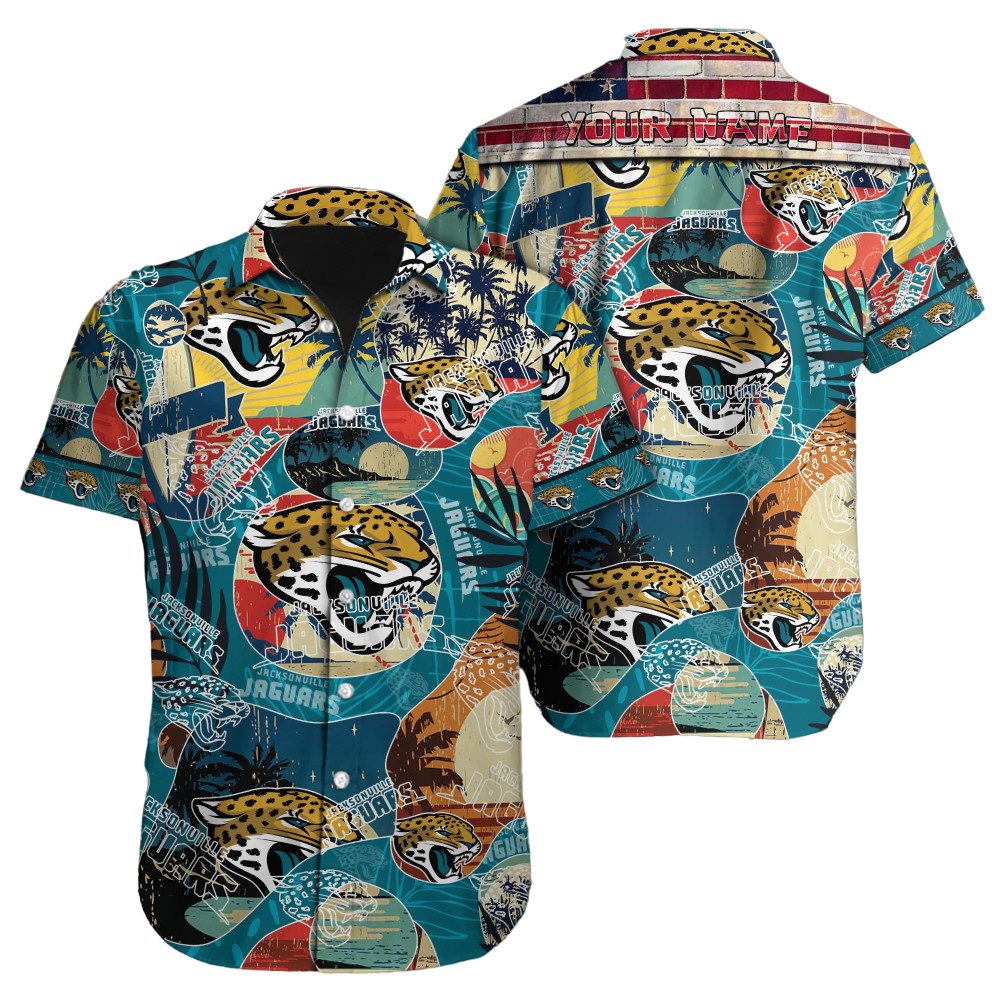 Jacksonville Jaguars NFL NFL Football Custom Hawaiian Shirt for Men Women Gift For Fans