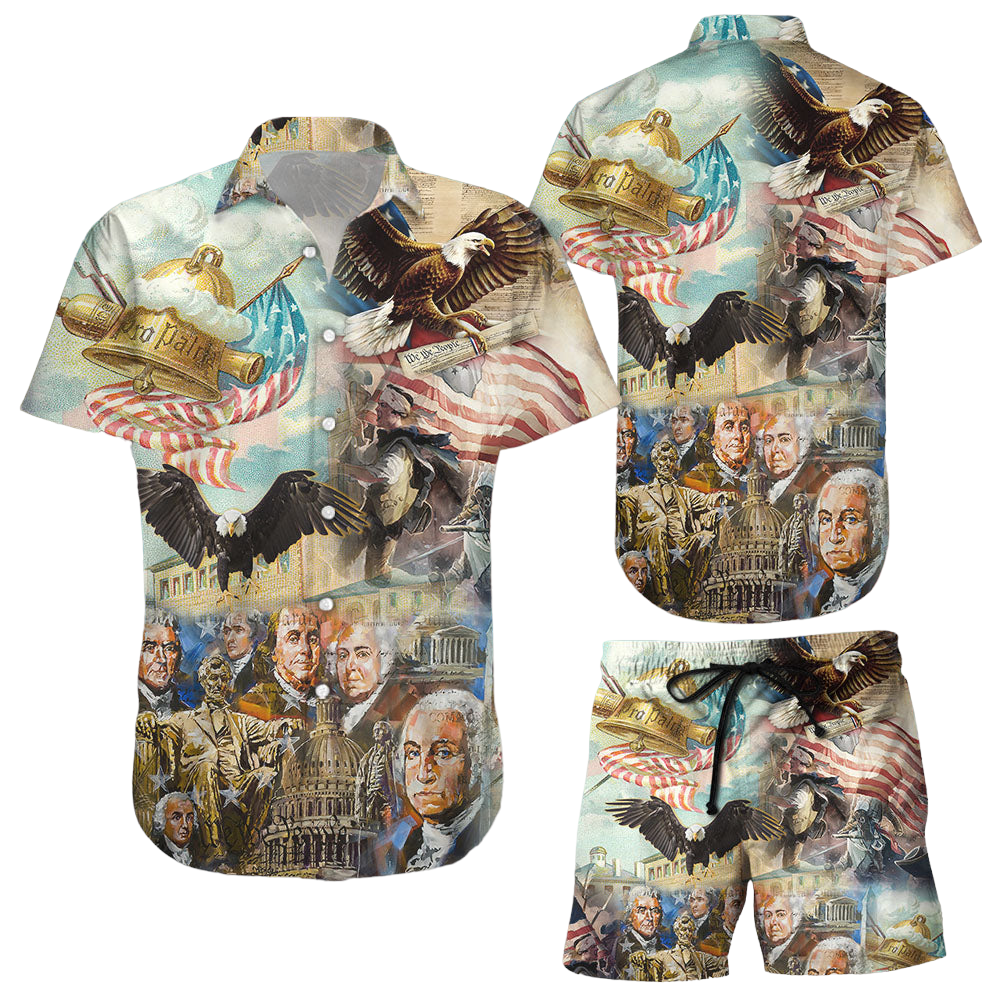 July 4Th Hawaiian Shirts My Patriotic Independent Day Hawaii Shirt Unique Patriotic Gifts