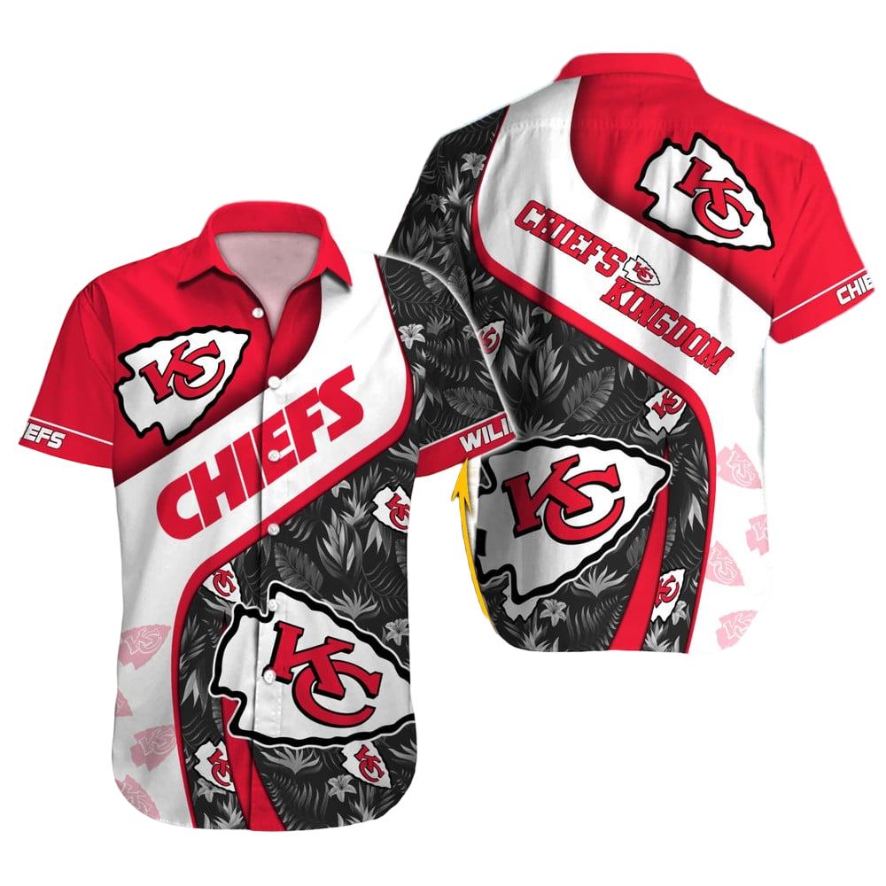 Kansas City Chiefs Hawaiian Shirt NFL Football Custom Hawaiian Shirt for Men Women Gift For Fans