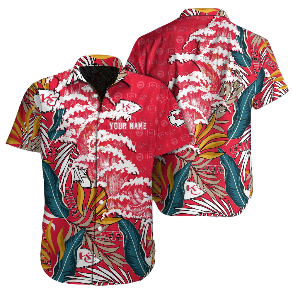 Kansas City Chiefs Hawaiian Shirt NFL Football Hawaiian Shirt for Men Women Gift For Fans38176