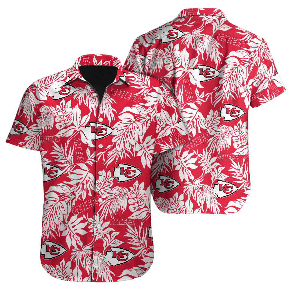 Kansas City Chiefs Hawaiian Shirt NFL Football Hawaiian Shirt for Men Women Gift For Fans39046