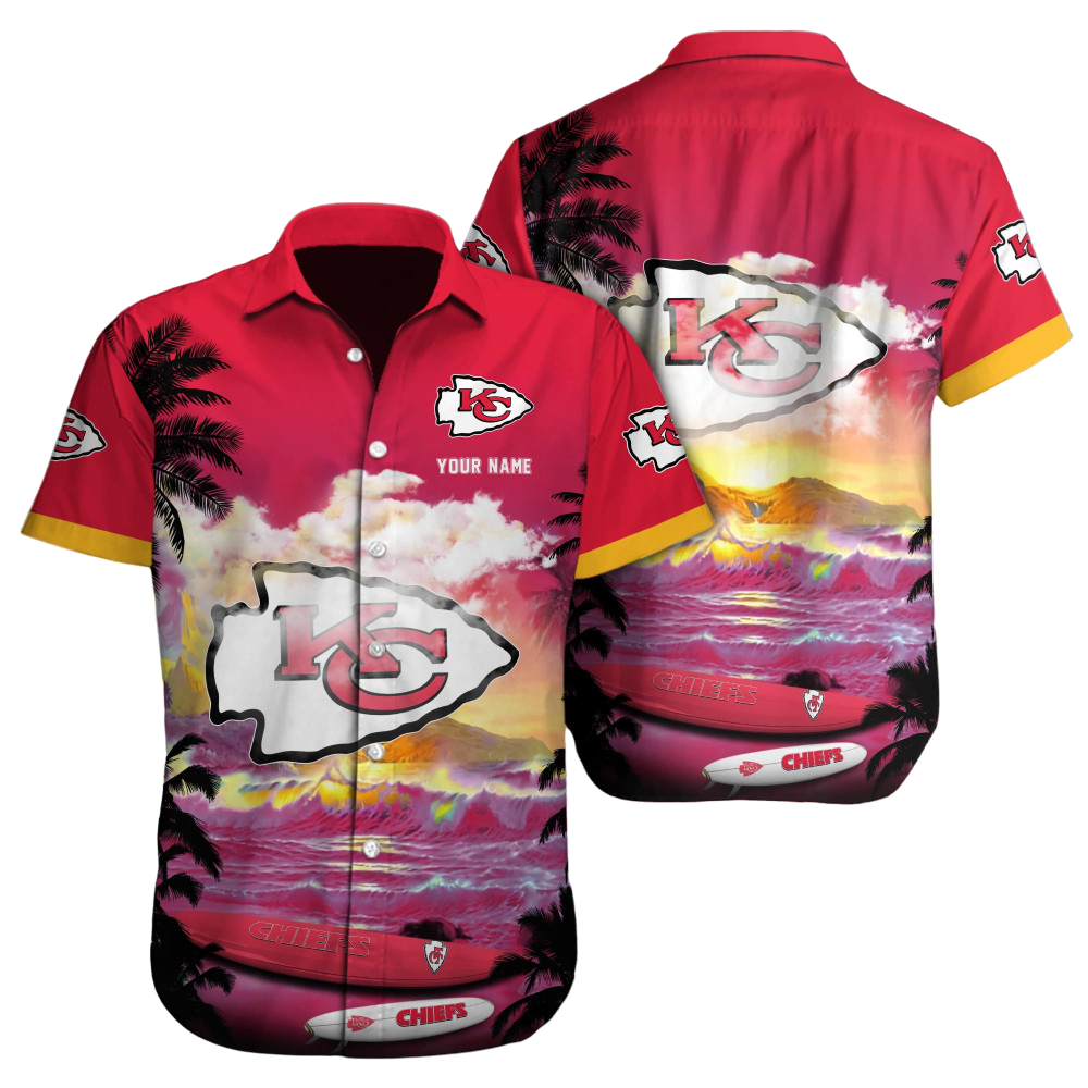 Kansas City Chiefs NFL Football Custom Hawaiian Shirt for Men Women Gift For Fans