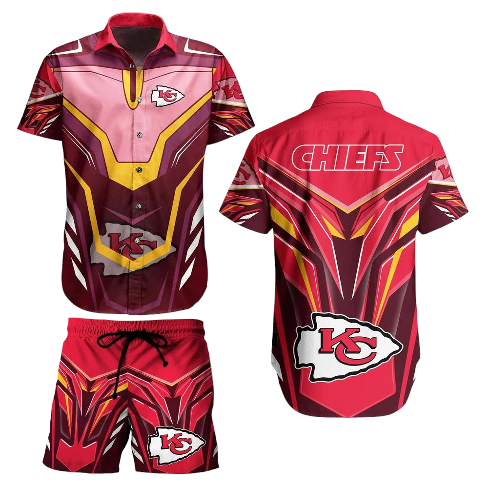 Kansas City Chiefs Nfl Hawaiian Shirt Hot Trend Summer For Sports Fans Nfl Enthusiast