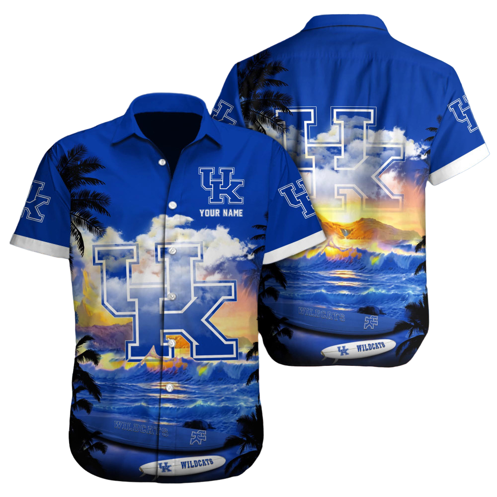 Kentucky Wildcats NCAA2 Custom Hawaii Shirt  for Men Women Gift for Fans