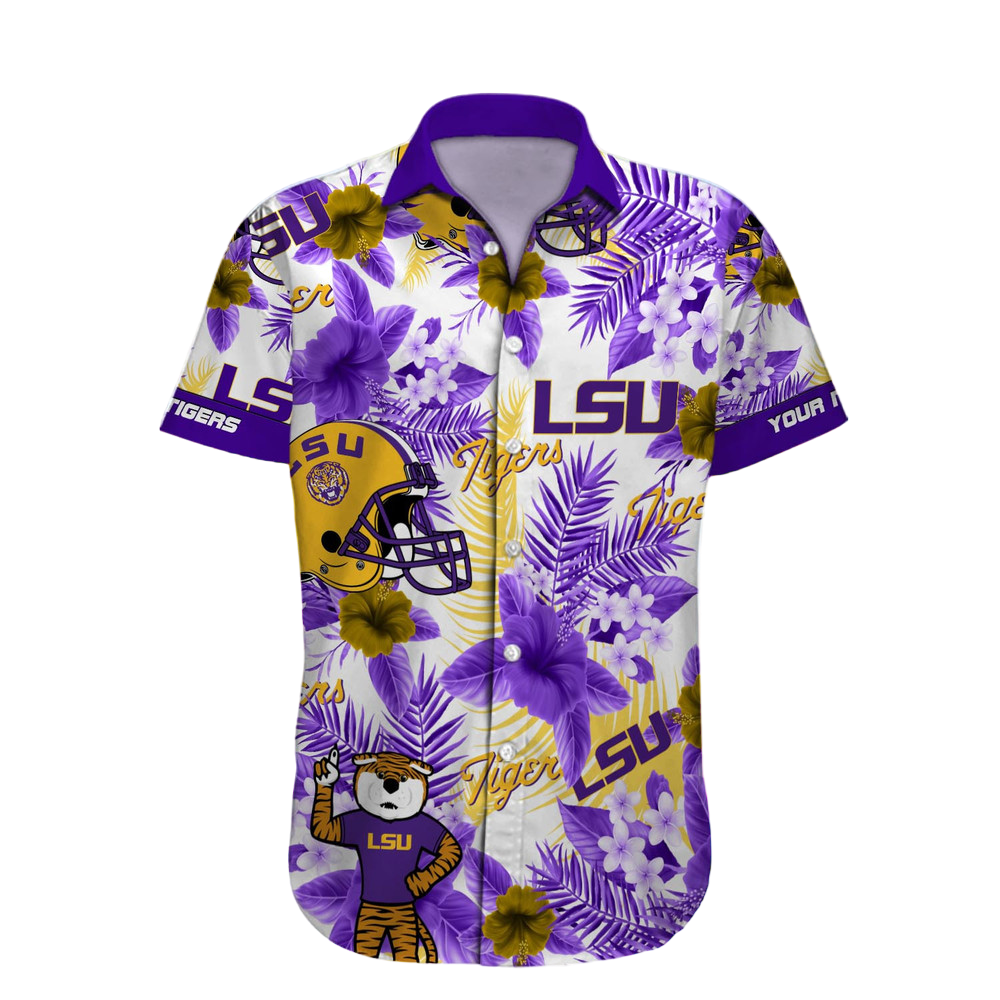 LSU TIGERS NCAA Hawaiian Shirt Custom Hawaii Shirt for Men Women Gift for Fans
