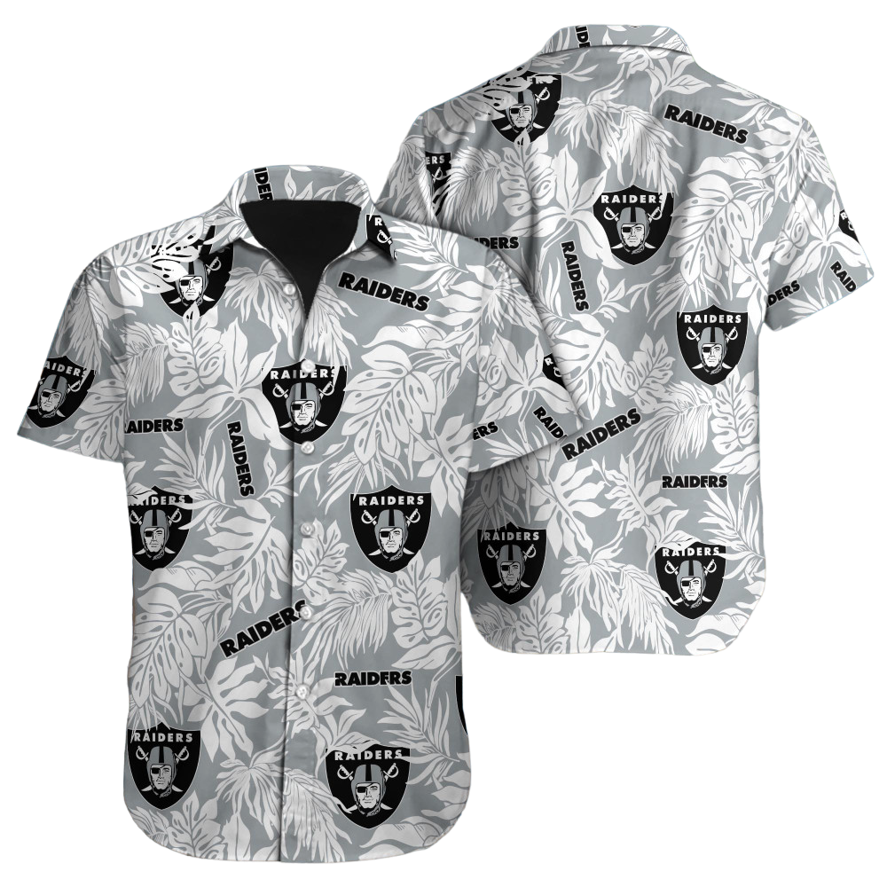 Las Vegas Raiders Hawaiian Shirt NFL Football Hawaiian Shirt for Men Women Gift For Fans39046