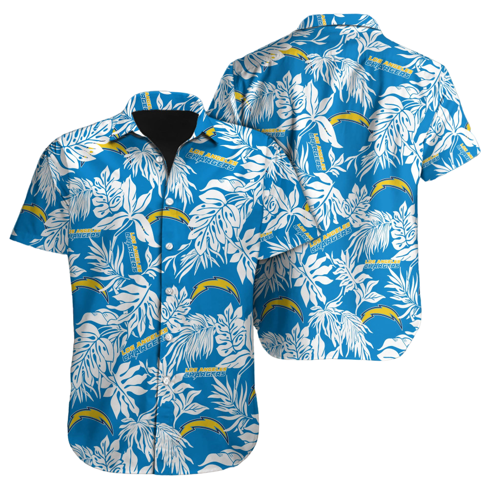 Los Angeles Chargers Hawaiian Shirt NFL Football Hawaiian Shirt for Men Women Gift For Fans39046