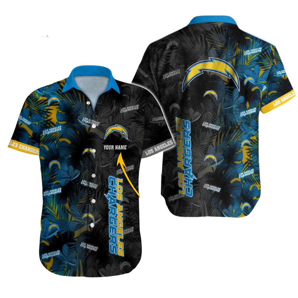 Los Angeles Chargers NFL Hawaii Shirt NFL Football Custom Hawaiian Shirt for Men Women Gift For Fans