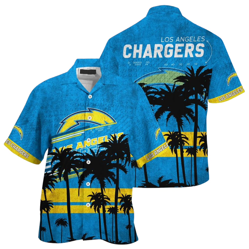 Los Angeles Chargers NFL Hawaiian Shirt This Summer Beach Shirt Gift For Fans