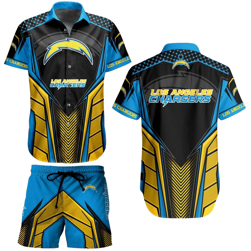 Los Angeles Chargers NFL Hawaiian Shirt Summer Gift For Sports Enthusiast