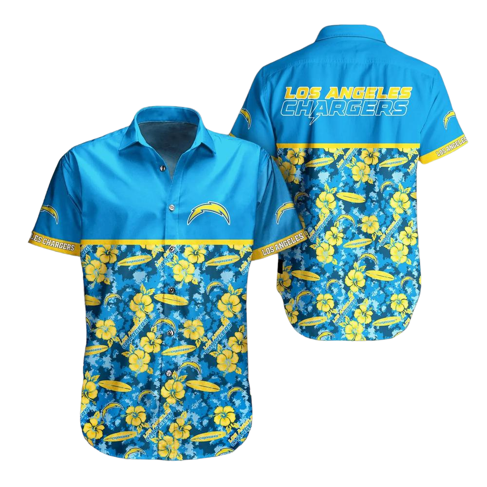 Los Angeles Chargers NFL Style Trending Summer Hawaiian Shirt