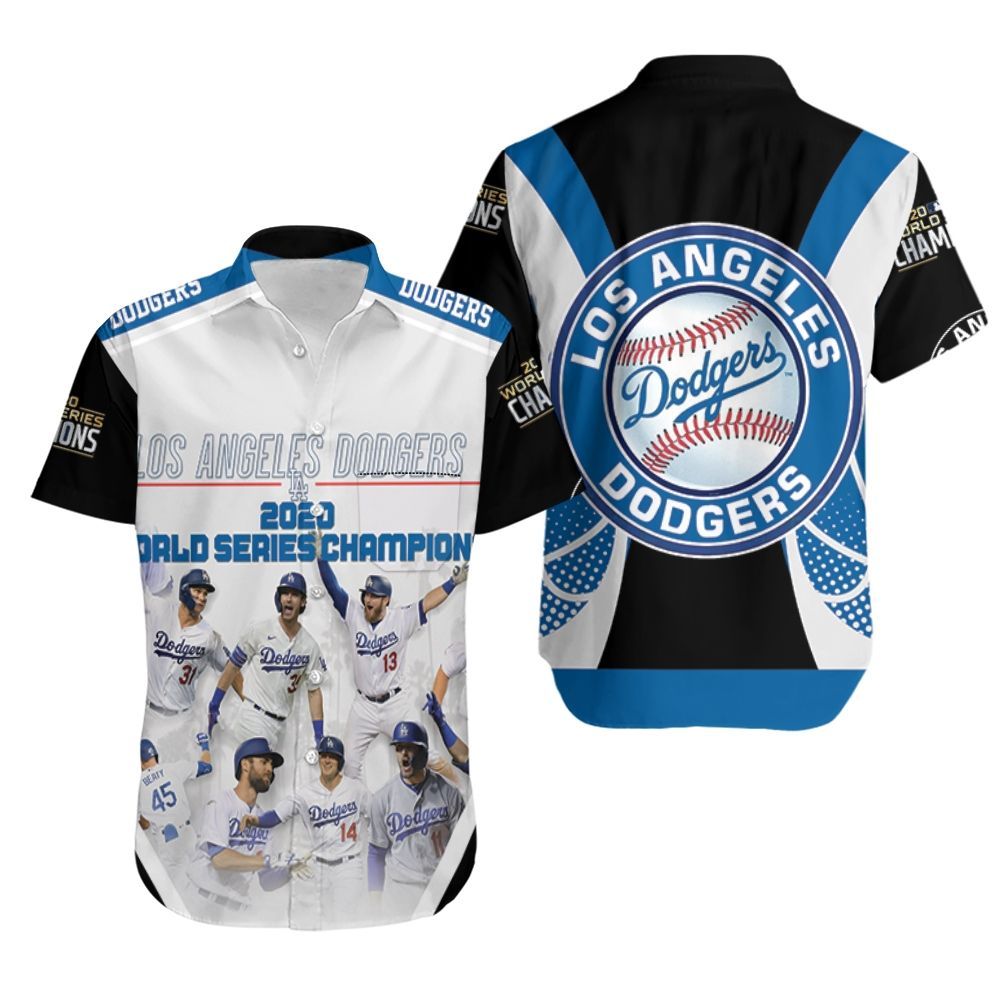Los Angeles Dodgers 2020 World Series Champions Hawaiian Shirt Aloha Shirt for Men Women