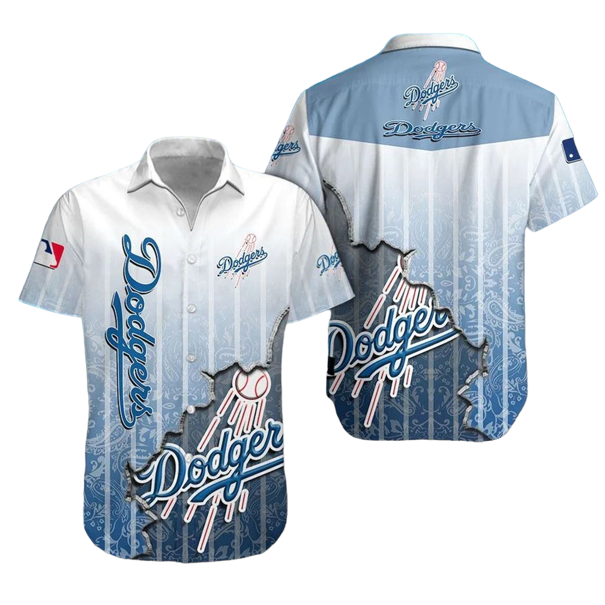 Los Angeles Dodgers Hawaiian Shirt Aloha Shirt for Men Women Ver 01
