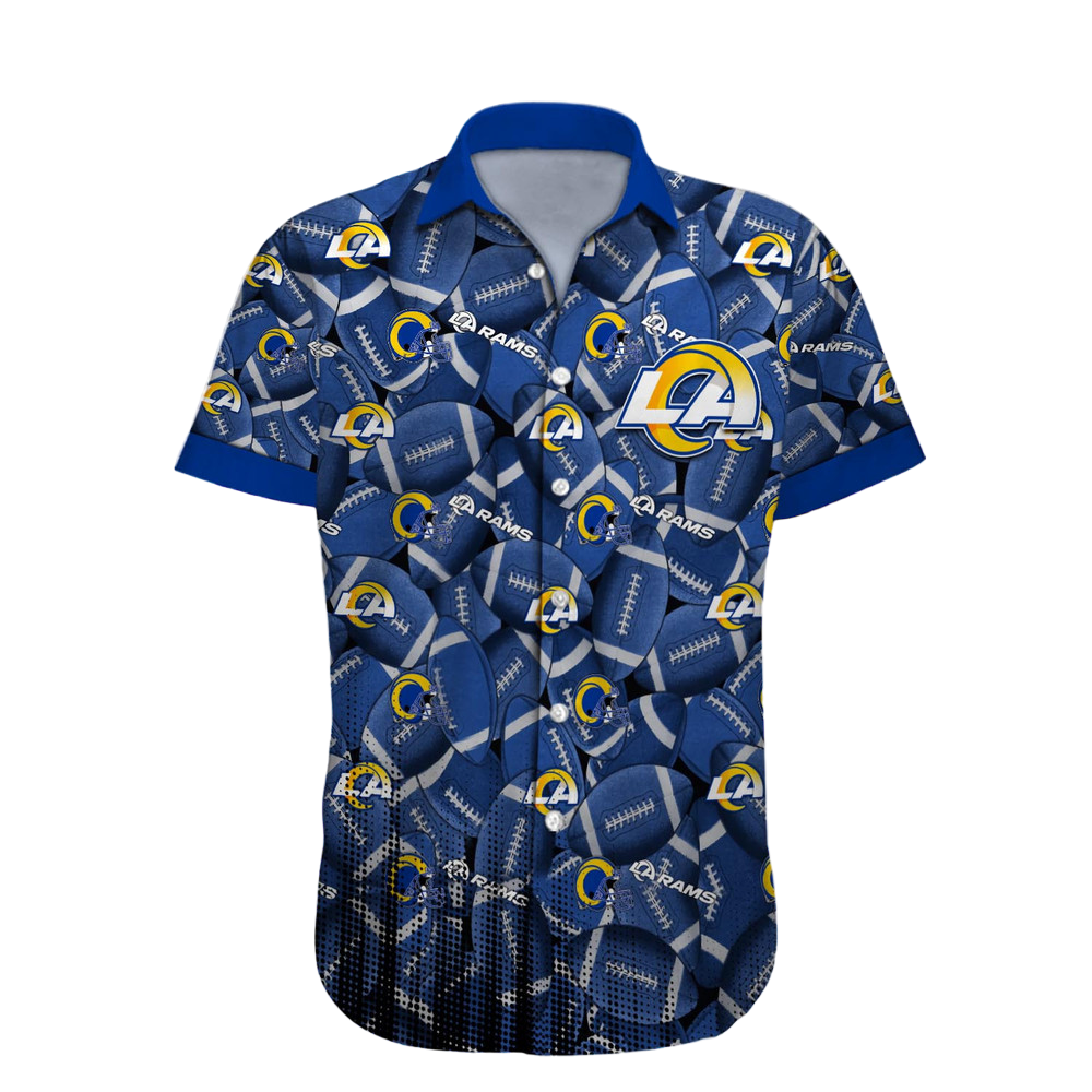 Los Angeles Rams Hawaiian Shirt NFL Football Custom Hawaiian Shirt for Men Women Gift For Fans