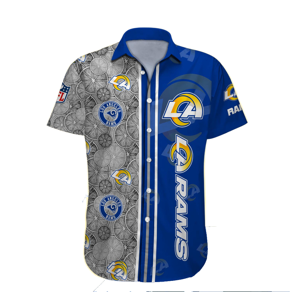 Los Angeles Rams Hawaiian Shirt NFL Football Custom Hawaiian Shirt for Men Women Gift For Fans