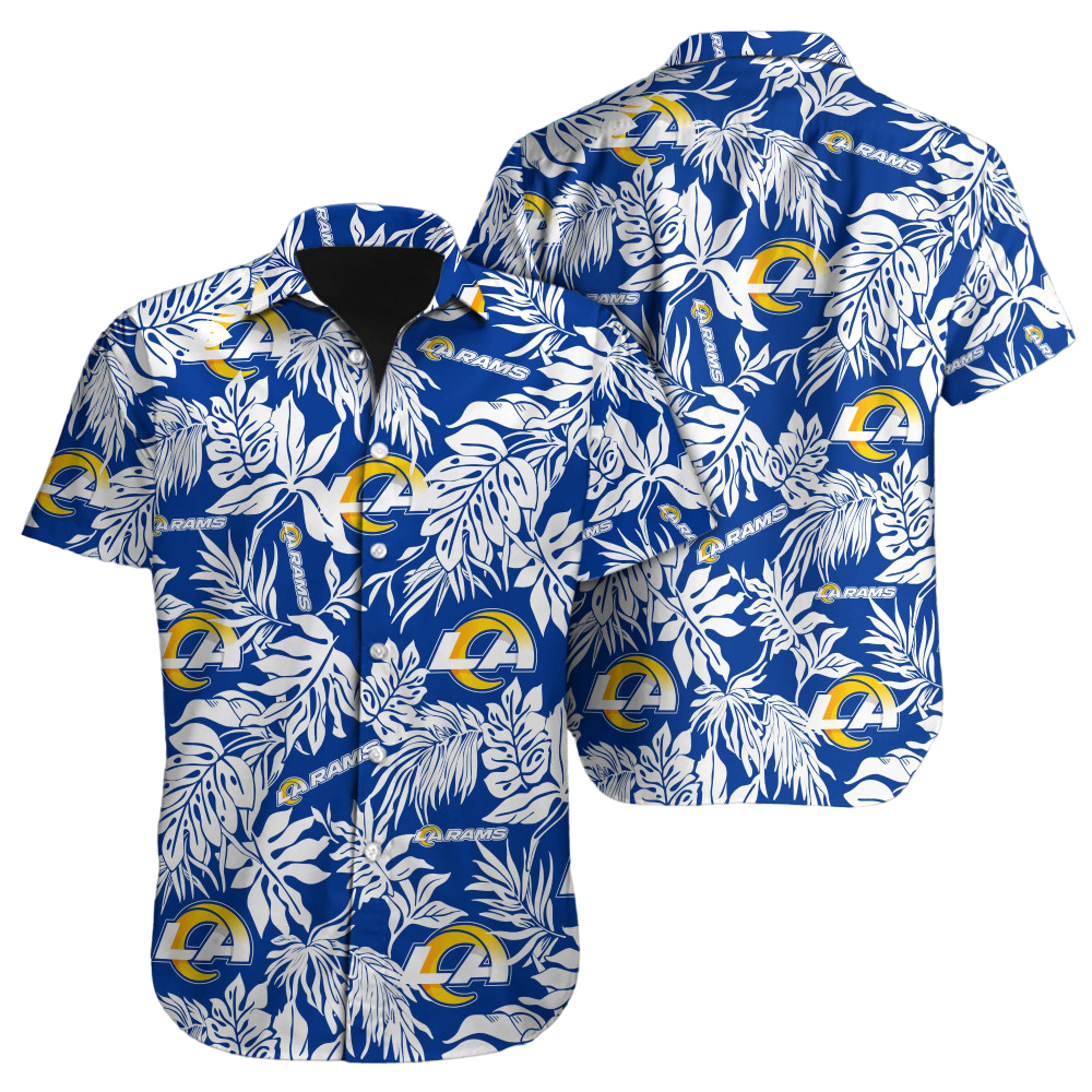 Los Angeles Rams Hawaiian Shirt NFL Football Hawaiian Shirt for Men Women Gift For Fans39046