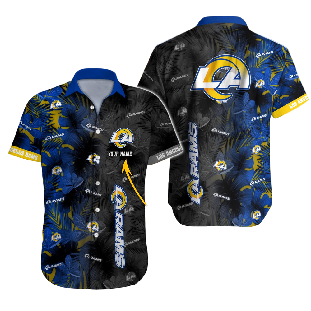 Los Angeles Rams NFL Hawaii Shirt NFL Football Custom Hawaiian Shirt for Men Women Gift For Fans