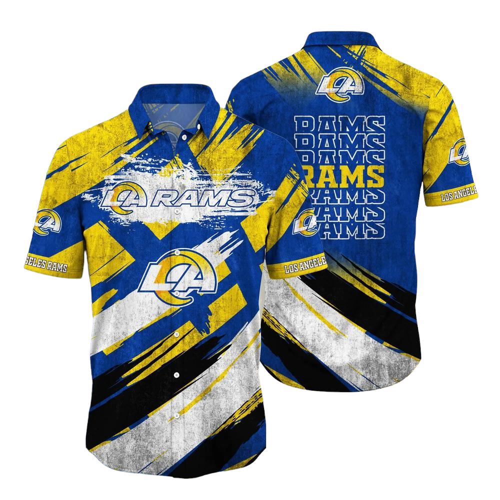 Los Angeles Rams NFL Hawaiian Shirt New Collection Trending Best Gift For Fans