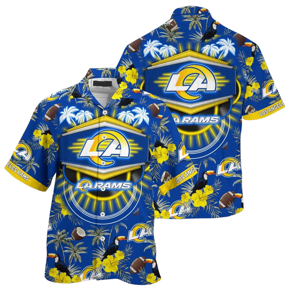 Los Angeles Rams NFL Hawaiian Shirt This Summer For Your Loved Ones