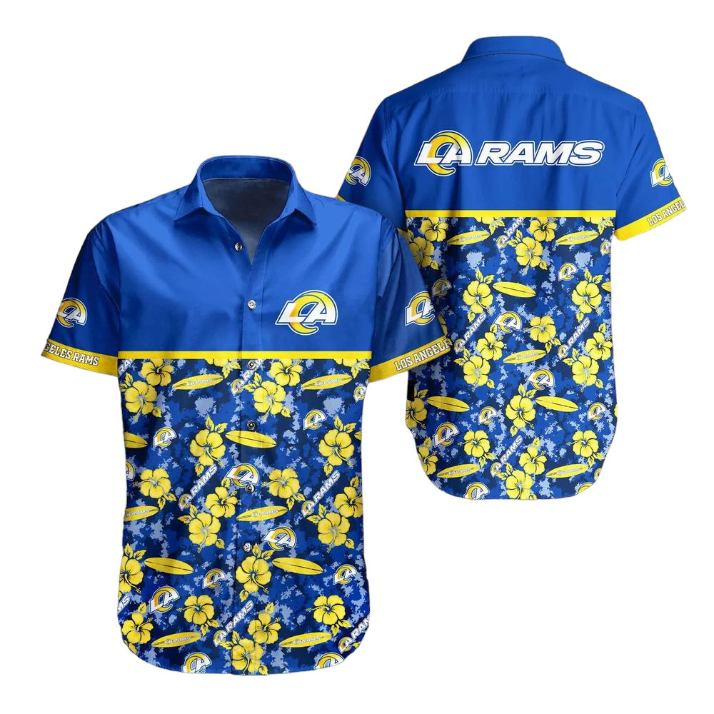 Los Angeles Rams NFL Style Trending Summer Hawaiian Shirt