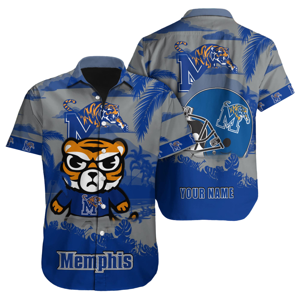 Memphis Tigers NCAA Hawaiian shirt Custom Hawaii Shirt for Men Women Gift for Fans