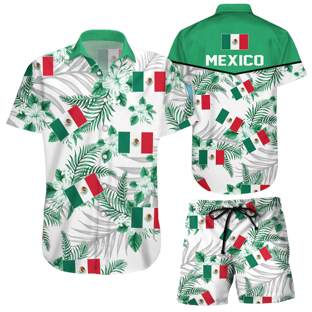 Mexico National Soccer Team Qatar World Cup 2022 Season Winter World Cup 3D Hawaiian Shirt