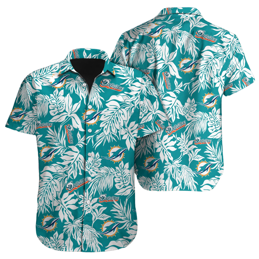 Miami Dolphins Hawaiian Shirt NFL Football Hawaiian Shirt for Men Women Gift For Fans39046