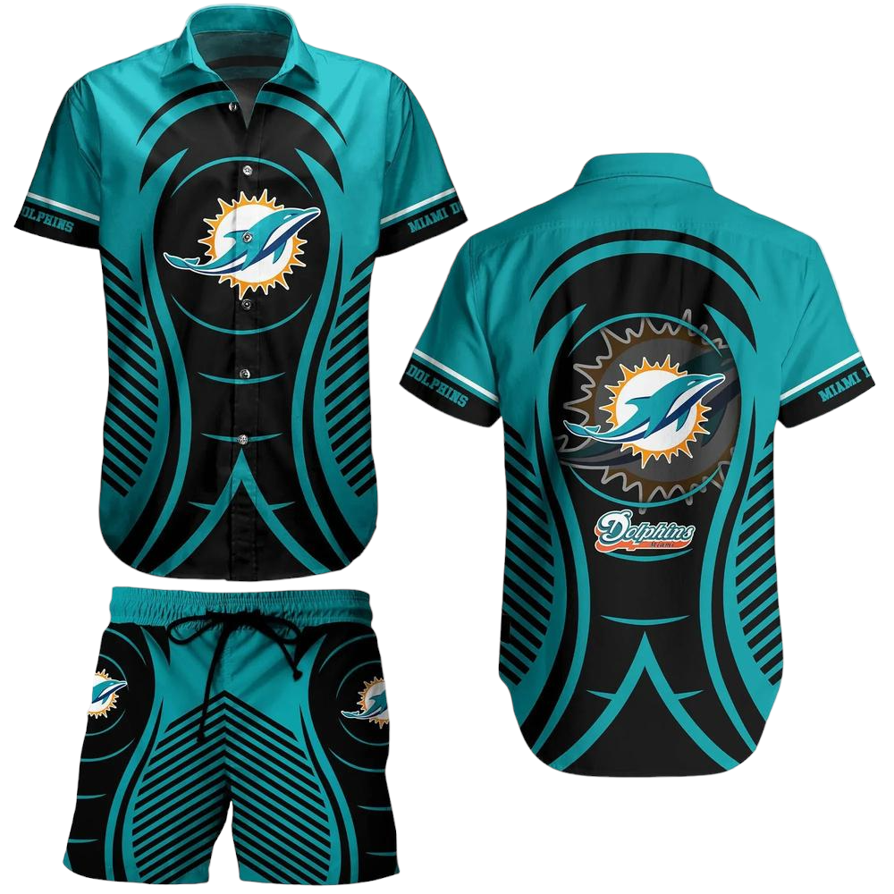 Miami Dolphins NFL Hawaiian Shirt And Short New Collection Summer Best Gift For Big Fans