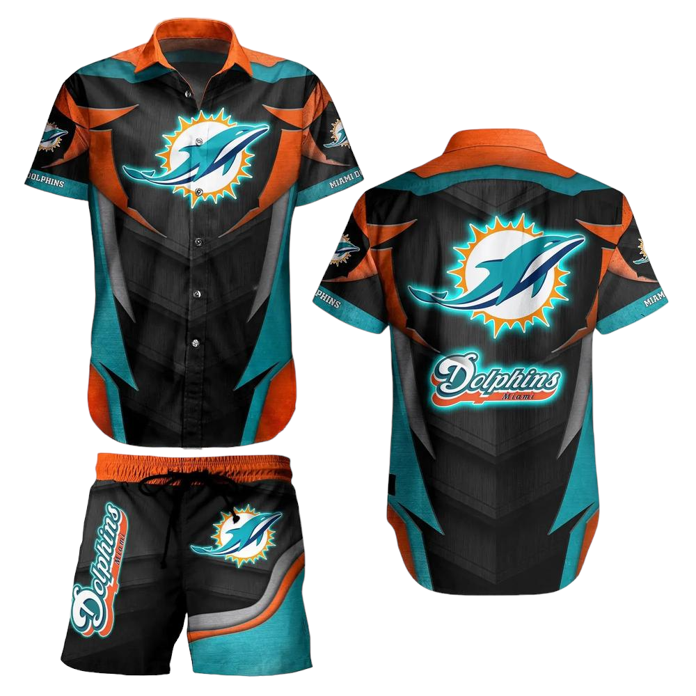 Miami Dolphins NFL Hawaiian Shirt And Short Summer Perfect Gift For Fans