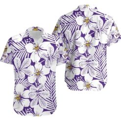 Minnesota Vikings Flower Hawaii Shirt for Men Women