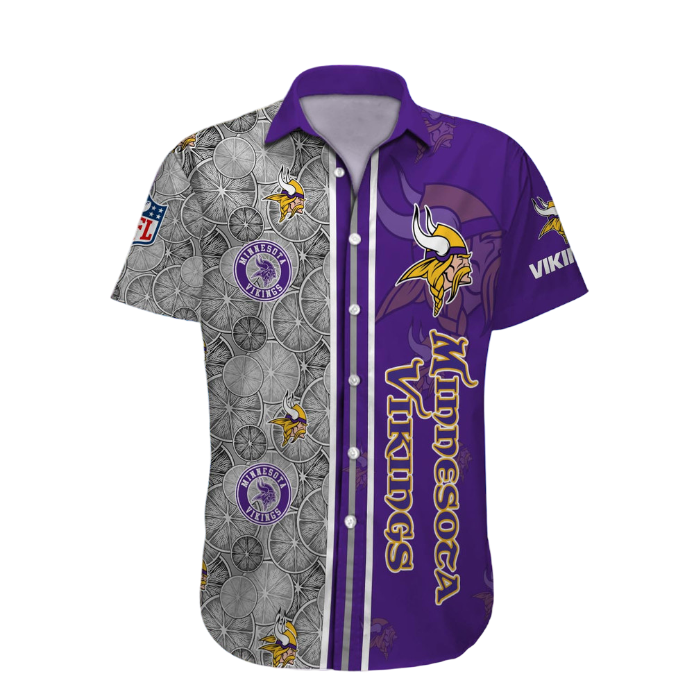 Minnesota Vikings Hawaiian Shirt NFL Football Custom Hawaiian Shirt for Men Women Gift For Fans