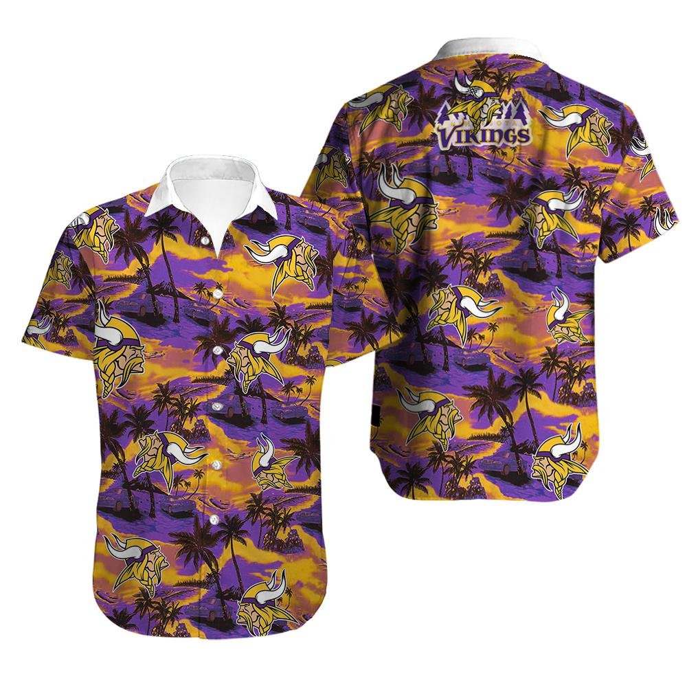 Minnesota Vikings Hawaiian Shirt for Men Women