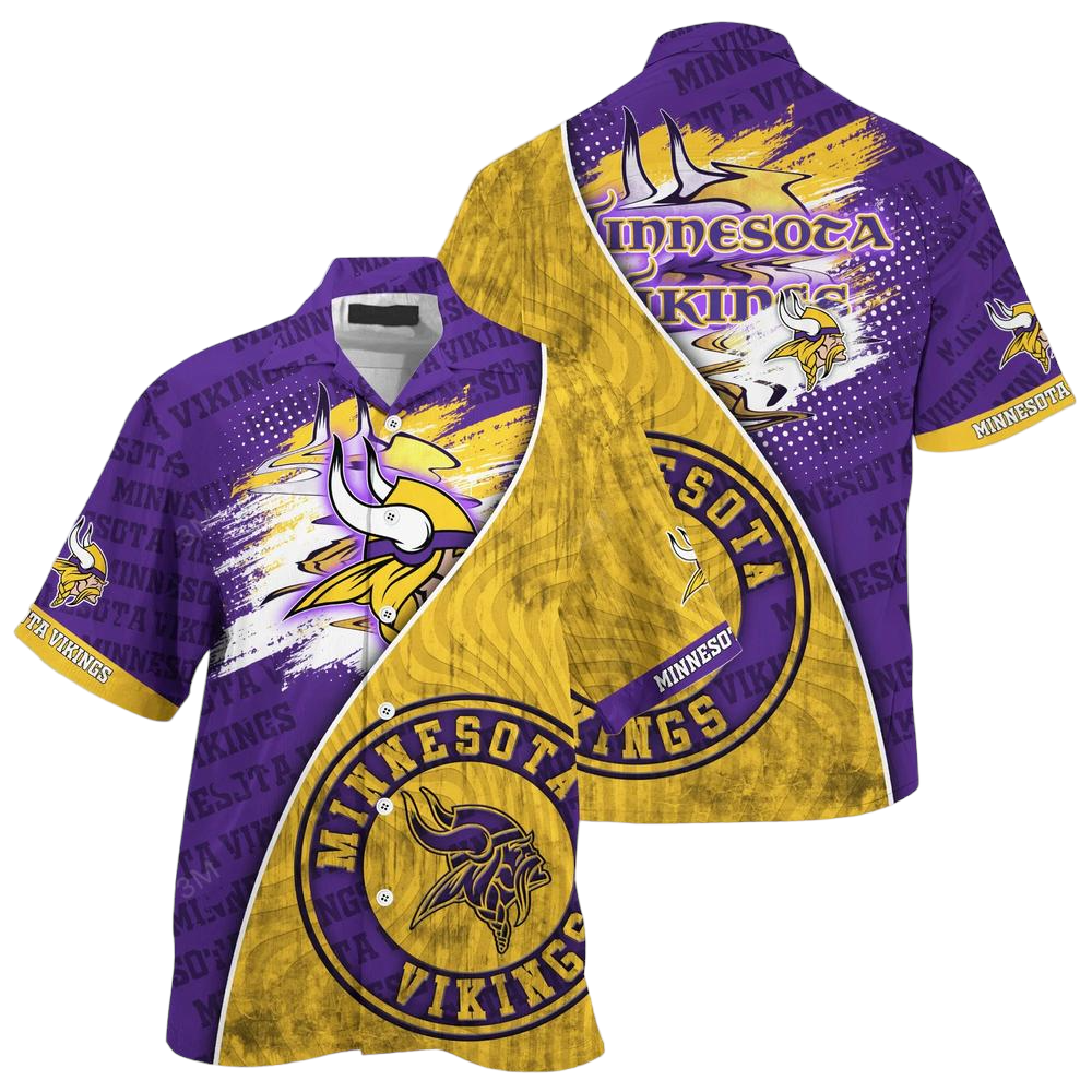 Minnesota Vikings NFL Hawaiian Shirt Summer For This Season Fan Gift