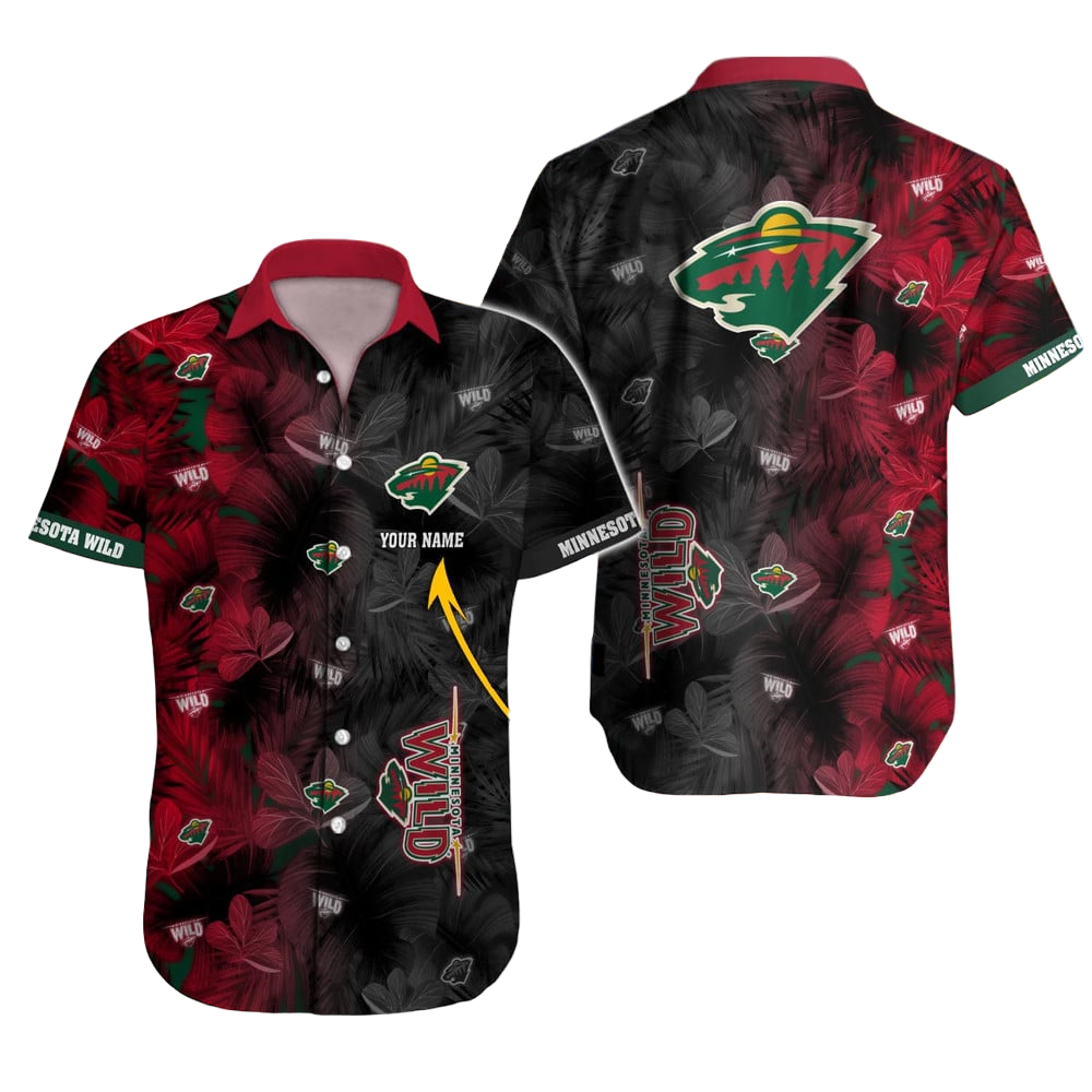 Minnesota Wild NHL Hawaii Shirt Custom Hawaii Shirt for Men Women Gift for Fans