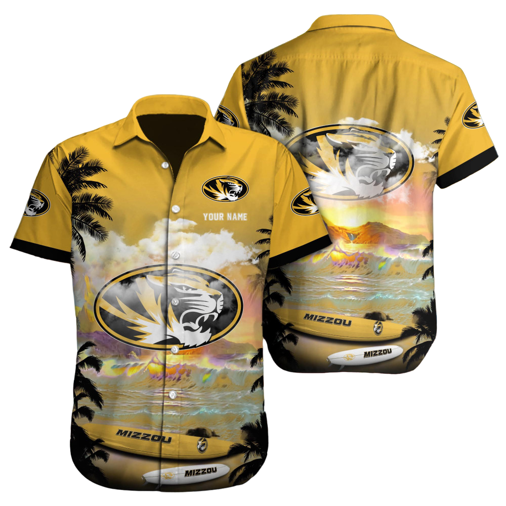 Missouri Tigers NCAA2 Custom Hawaii Shirt  for Men Women Gift for Fans