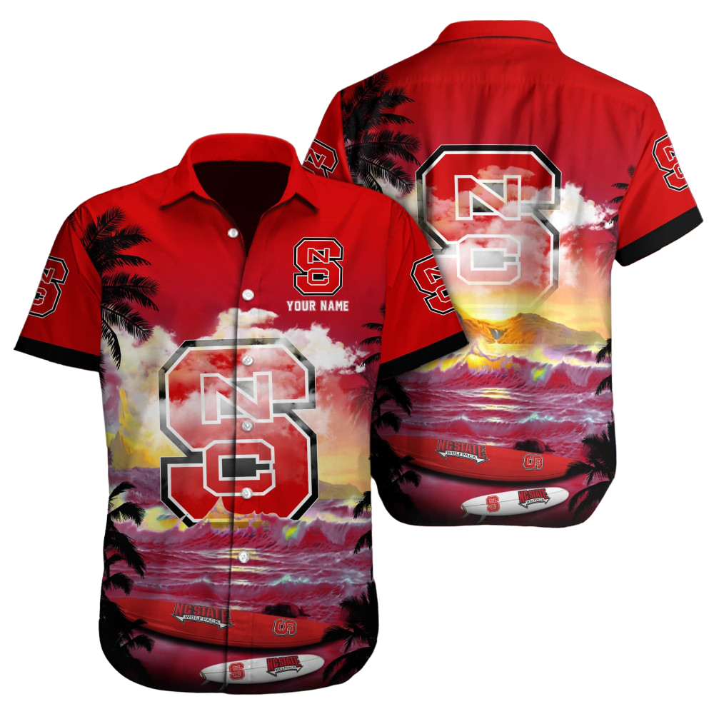 NC State Wolfpack NCAA3 Custom Hawaii Shirt  for Men Women Gift for Fans