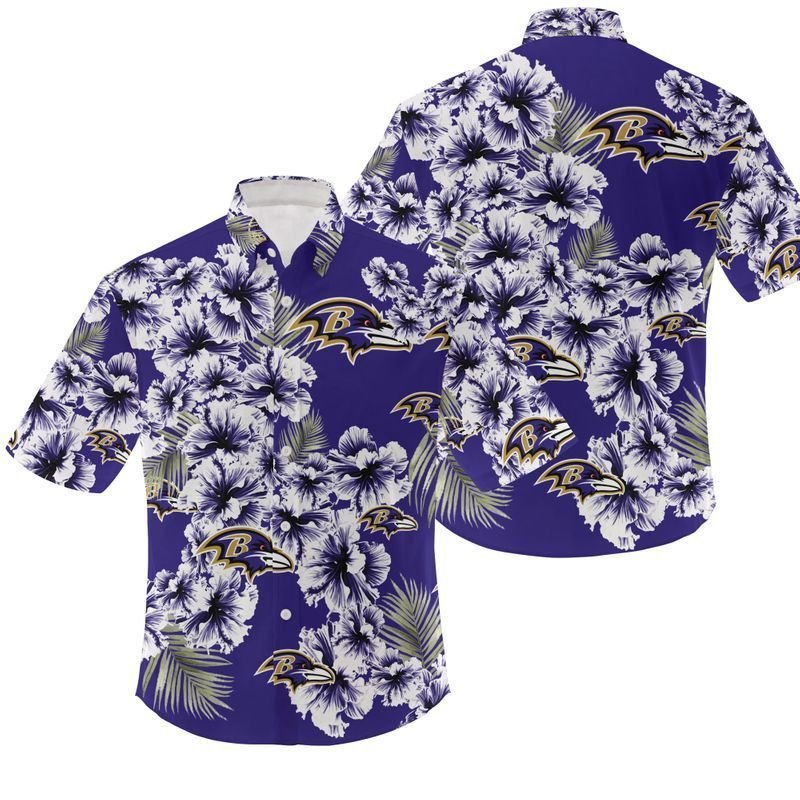 NFL Baltimore Ravens NFL Gift For Fan Hawaiian Shirt Aloha Shirt for Men Women