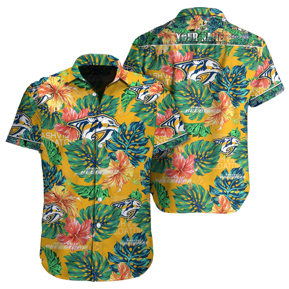 Nashville Predators NHL Custom Hawaiian shirt for Men Women Gift for Fans
