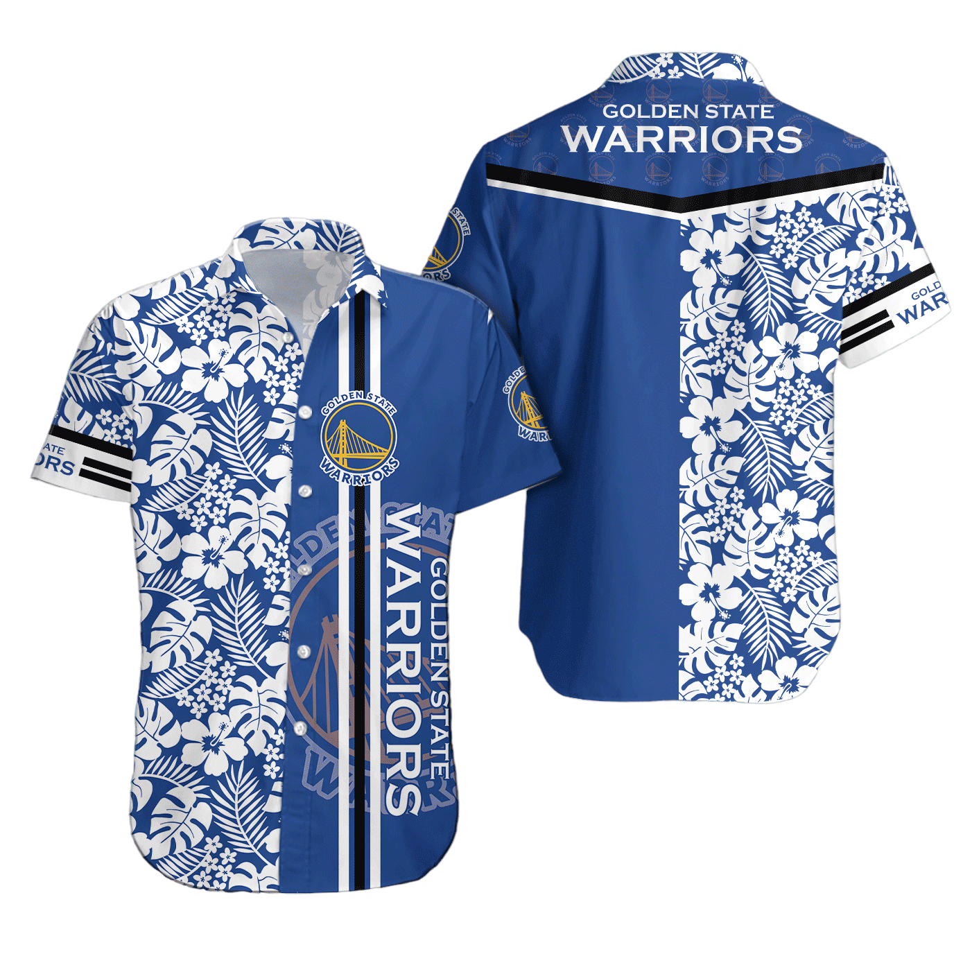 Nba 2022 Golden State Warriors Hawaiian Shirt Aloha Shirt for Men Women