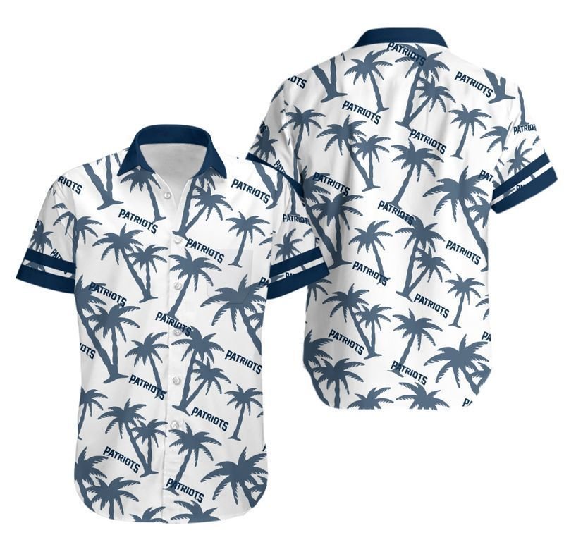 New England Patriots Coconut Tree NFL Gift For Fan Hawaiian Shirt Aloha Shirt for Men Women