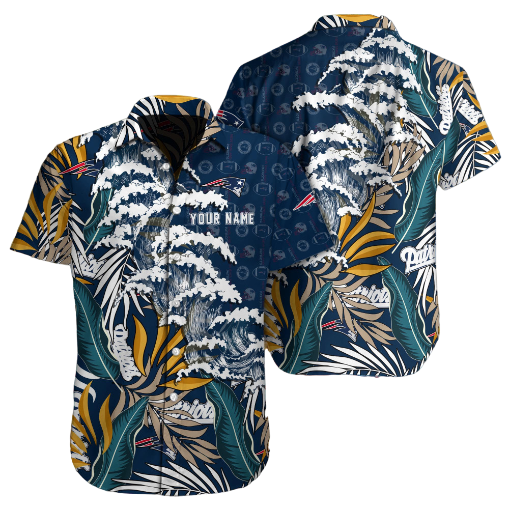 New England Patriots Hawaiian Shirt NFL Football Hawaiian Shirt for Men Women Gift For Fans38176