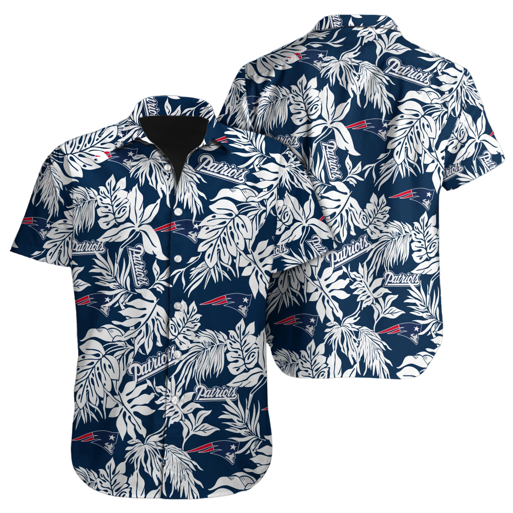 New England Patriots Hawaiian Shirt NFL Football Hawaiian Shirt for Men Women Gift For Fans39046